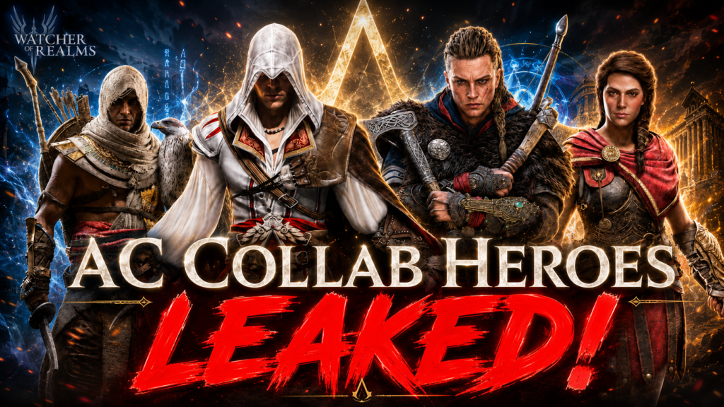 Assasins Creed Leaked Heroes!